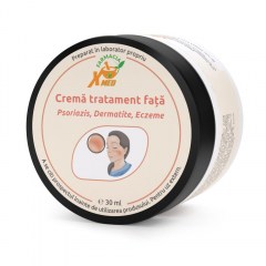 Cremă Tratament Față (Psoriazis, Dermatite, Eczeme), 30ml, xMed